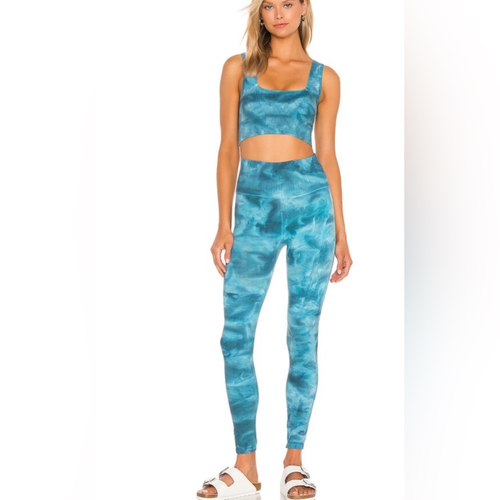 NWT Free People Good Karma Tie Dye Leggings